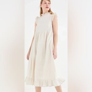 Urban Outfitters Babydoll Midi Dress